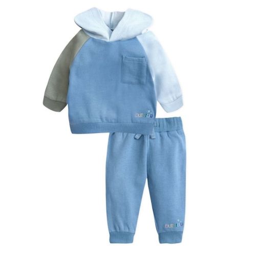 Butterblu PATCH Colorblock Hoodie and Jogger Set Terra Newborn