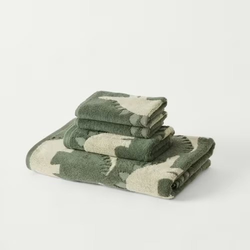 Adairs Kids - Stegosaurus Forest Towel Range | Adairs