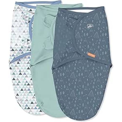 Amazon.com: SwaddleMe by Ingenuity Original Swaddle - Size Large, 3-6 Months, 3-Pack (Mountaineer) : Everything Else