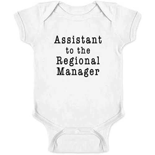 Pop Threads Assistant To The Regional Manager Funny TV Infant Baby Boy Girl Bodysuit
