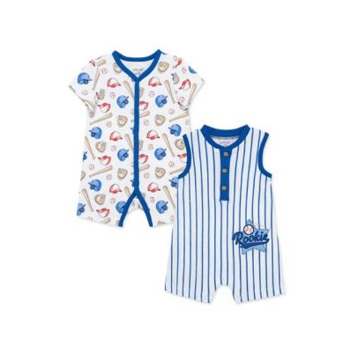 Baby Boys Baseball Romper Set