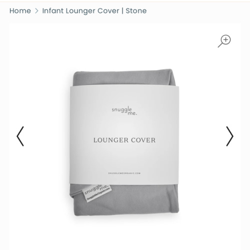 Infant Lounger Cover | Stone