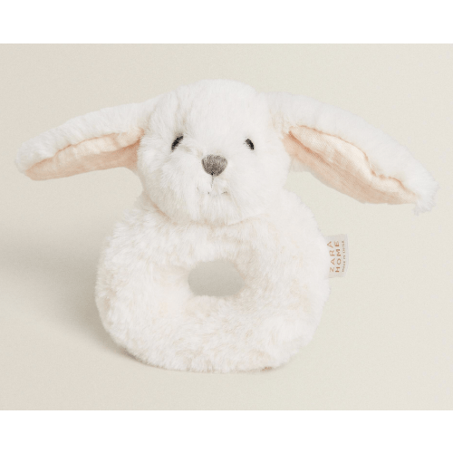 RABBIT BABY RATTLE PLUSH TOY - Baby accessories - KIDS AND BABY - BABY | Zara Home United States of America