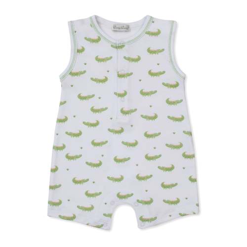 Crocodile Camp Sleeveless Playsuit