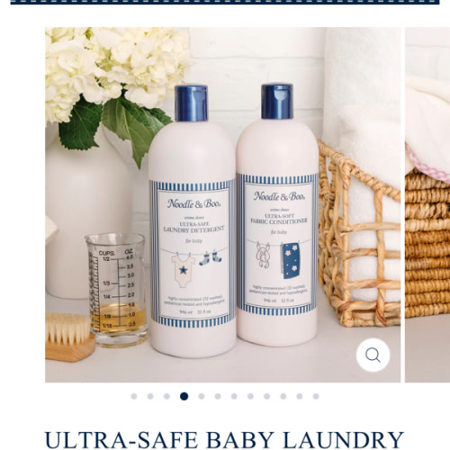 Ultra-Safe Baby Laundry Detergent – Noodle & Boo