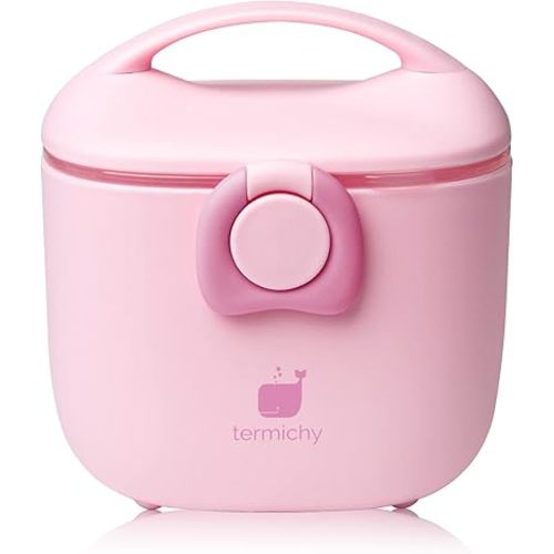 Termichy Baby Formula Dispenser, Portable Milk Powder Dispenser Container with Carry Handle and Scoop for Travel Outdoor Activities with Baby Infant, 8.8OZ, 0.55LB, 250g, 500ml
