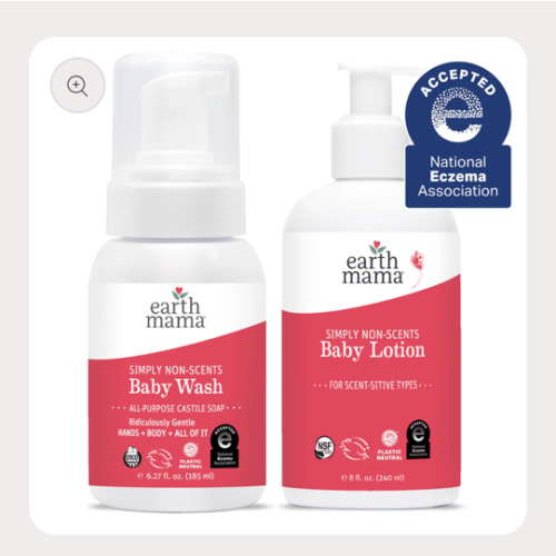 Simply Non-Scents Baby Wash + Lotion Set