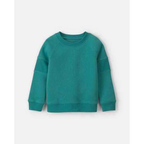Toddler Boy Fleece Pullover Sweatshirt - Green | Carter's
