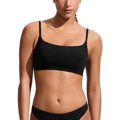 CRZ YOGA D-DD Scoop Neck Bikini Tops
