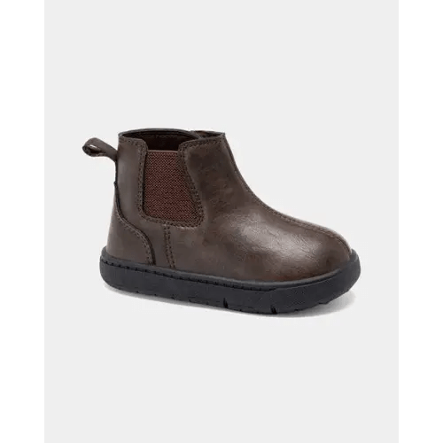 Baby Boy Every Step® First Walker Boots - Brown | Carter's