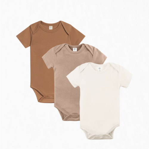 3-Pack Short Sleeve Bodysuit Bundle