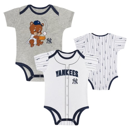 New York Yankees Infant Play Ball 2-Pack Bodysuit Set