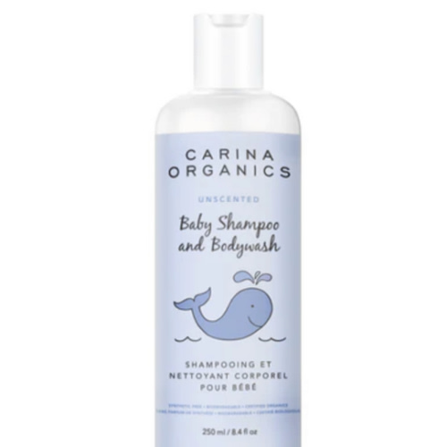 Baby Shampoo & Body Wash (Unscented) – Carina Organics