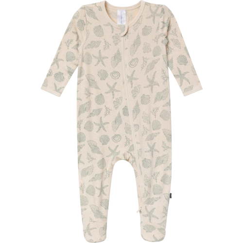 Modern Moments by Gerber Baby Neutral Viscose Americana Sleep ´N Play Footed Pajamas, Sizes Newborn - 6/9 Months
