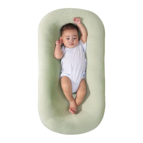 Veayiik Baby Lounger for Newborn, Infants Lounger, Newborn Lounger for Baby Play & Activity (Green)