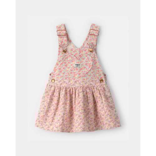 Baby Girl Floral Heart Pocket Skirtall - Pink - OshKosh B'gosh | Carter's