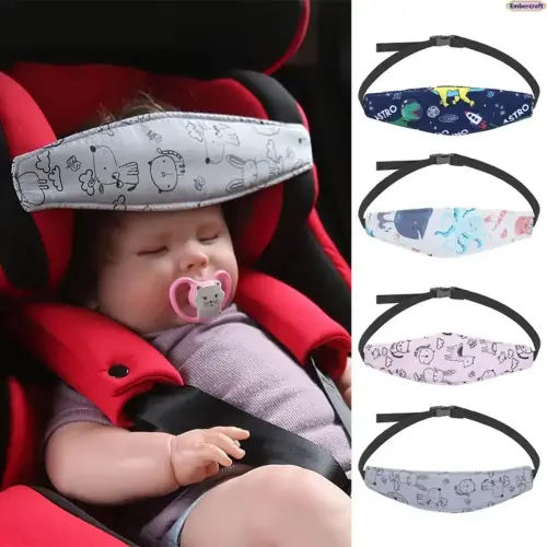 Aesthetic Kids Head Support Pillow, Adjustable Baby Neck Pillow for Car Seat, Stroller & Booster Seat, Soft Plush Sleep Aid for Toddlers, Comfy Travel Accessory for Daily Rides, Vacations & Long Drives - TikTok Shop