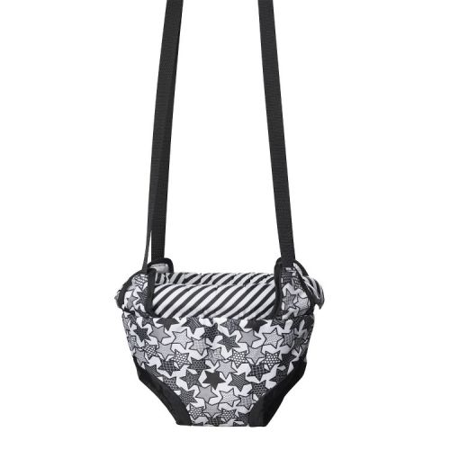 Evenflo Exersaucer Doorway Jumper Star Power - Black