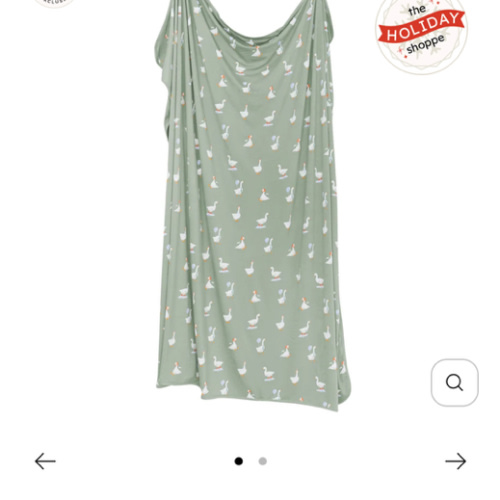 Swaddle Blanket in Silly Goose