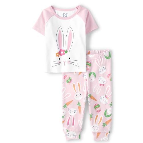 The Children's Place Easter Family Matching Snug Fit Cotton Pajamas
