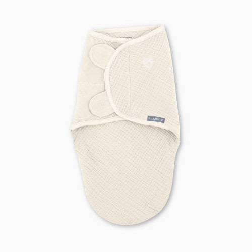 Ingenuity SwaddleMe Muslin Original Swaddle - Cream