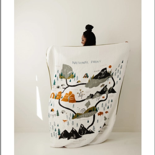 National Parks Throw Blanket