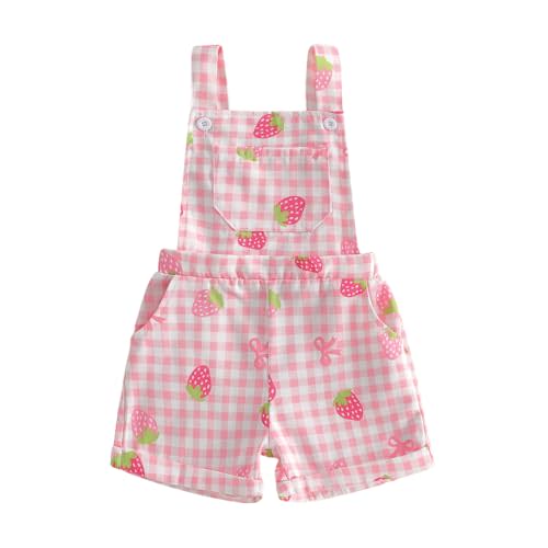 Toddler Baby Girl Overalls Shorts 12 18 24 Months 2T 3T 4T 5T Girls Clothes Summer Kids Suspender Jumpsuit