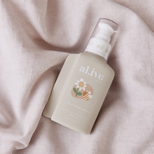 Al.Ive Body Chamomile & Lavender Baby Oil 120ml