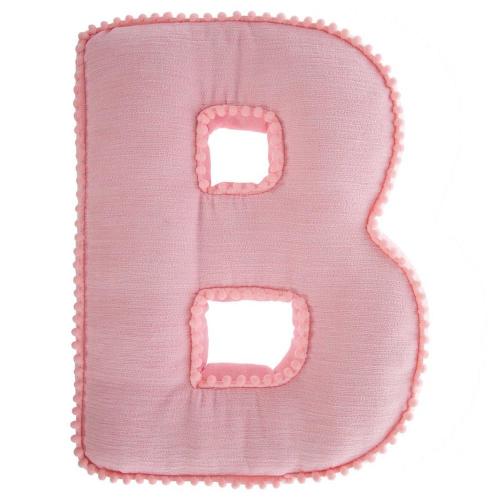Letter Pom Pom Pillow