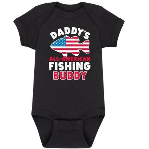 Boys' Instant Message Celebrate Family Baby Graphic One Piece - Black - 6 Months