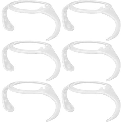 6 Pack Baby Bottle Handles for Tommee Tippee Baby Bottles, Easy Grip Bottle Holder for Newborn