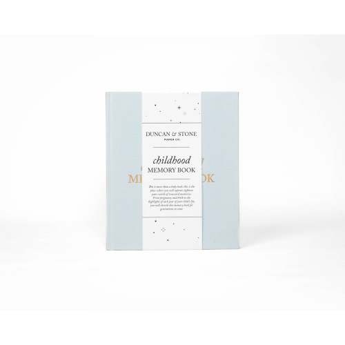 Childhood Memory & Milestone Book – Duncan & Stone Paper Co.