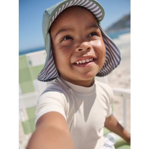 Sage Green Legionnaire Swim Hat (3mths-10yrs)