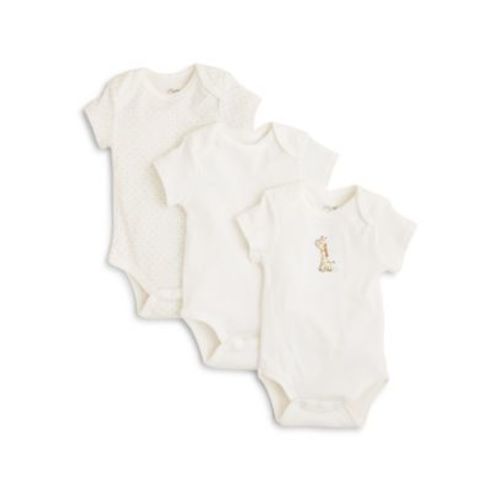 Unisex Giraffe Bodysuit, 3 Pack - Baby
