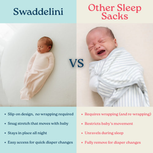 Pink Swaddle Sleep Sack – Swaddelini