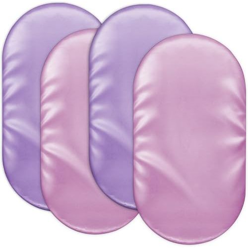 Baby Bassinet Sheets for Baby Boy Girls,4-Pack Fitted Bassinet Sheets Set Compatible with Halo Bassinest Swivel Sleeper,Baby Delight,Angelbliss,32"X16" (Pink & Purple)