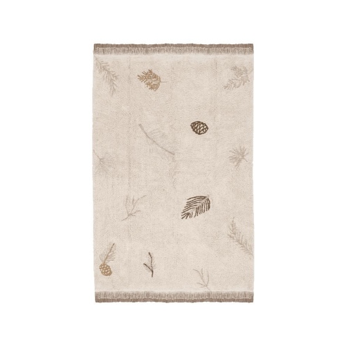 WASHABLE RUG PINE FOREST