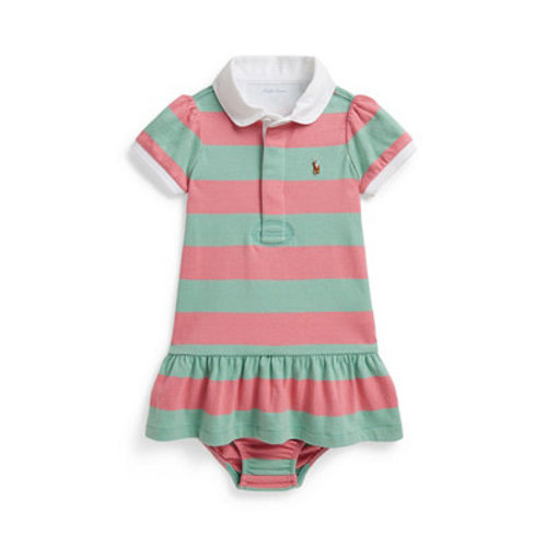 Baby Girls' Striped Rugby Dress and Bloomer