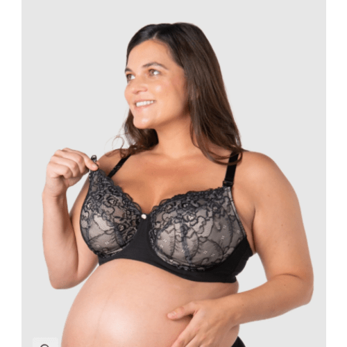 Temptation Full Cup Nursing Bra - Black