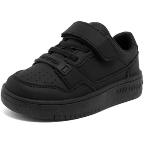 Nautica Kids Adjustable Strap Shoes | Comfortable Casual Sneakers for Boys and Girls, Toddlers & Little Kids