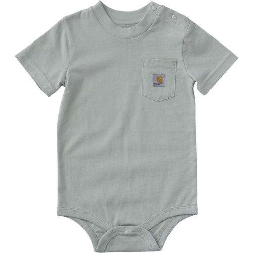 Kids' Short Sleeve Pocket Bodysuit (Baby) | Spring Layering | Carhartt