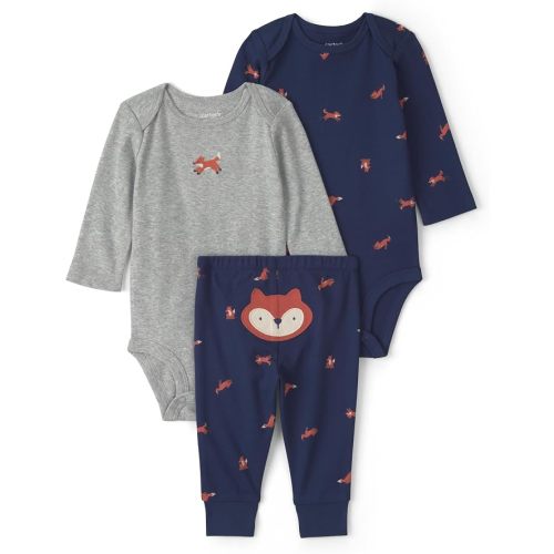Carter's Baby Boys' 3-piece Bodysuit Pant Sets