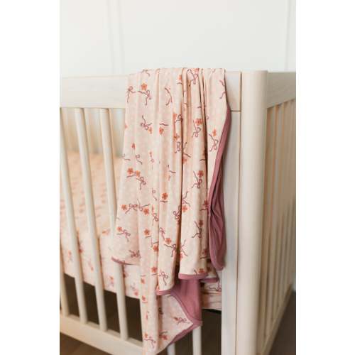 Ditsy Bow Blanket