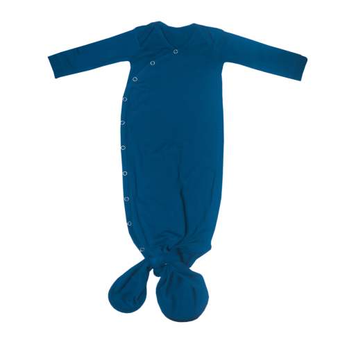 Newborn Knotted Gown - River