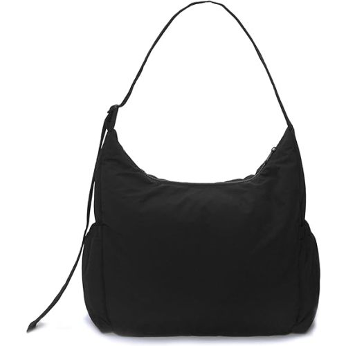 Nylon Hobo Crossbody Bags Large Shoulder Bag Casual Work Travel Handbags 2025 Trendy with Adjustable Quilted Strap