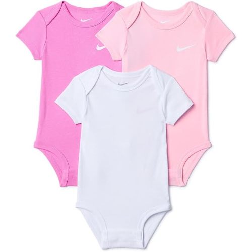 Nike unisex-baby Mini Me 3-pack Bodysuits