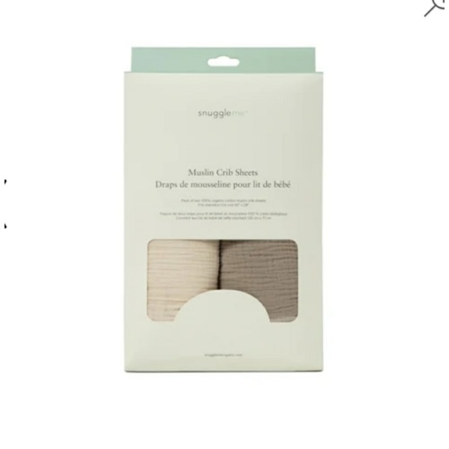 Muslin Crib Sheets | Natural + Birch