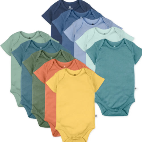 10-Pack Organic Cotton Short Sleeve Bodysuits | Honest Baby Clothing