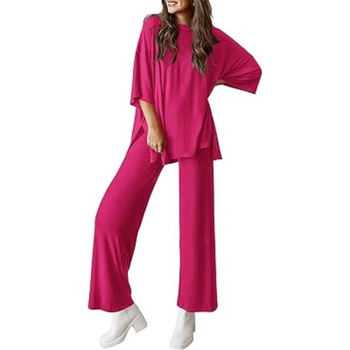 PRETTYGARDEN Two Piece Sets for Women Lounge Matching Set