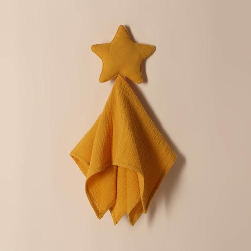 Star Baby Lovey - Yellow